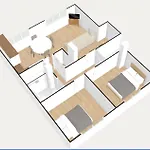 L'escale - 2 Bedrooms - Free Parking & Wifi דירה גרנובל